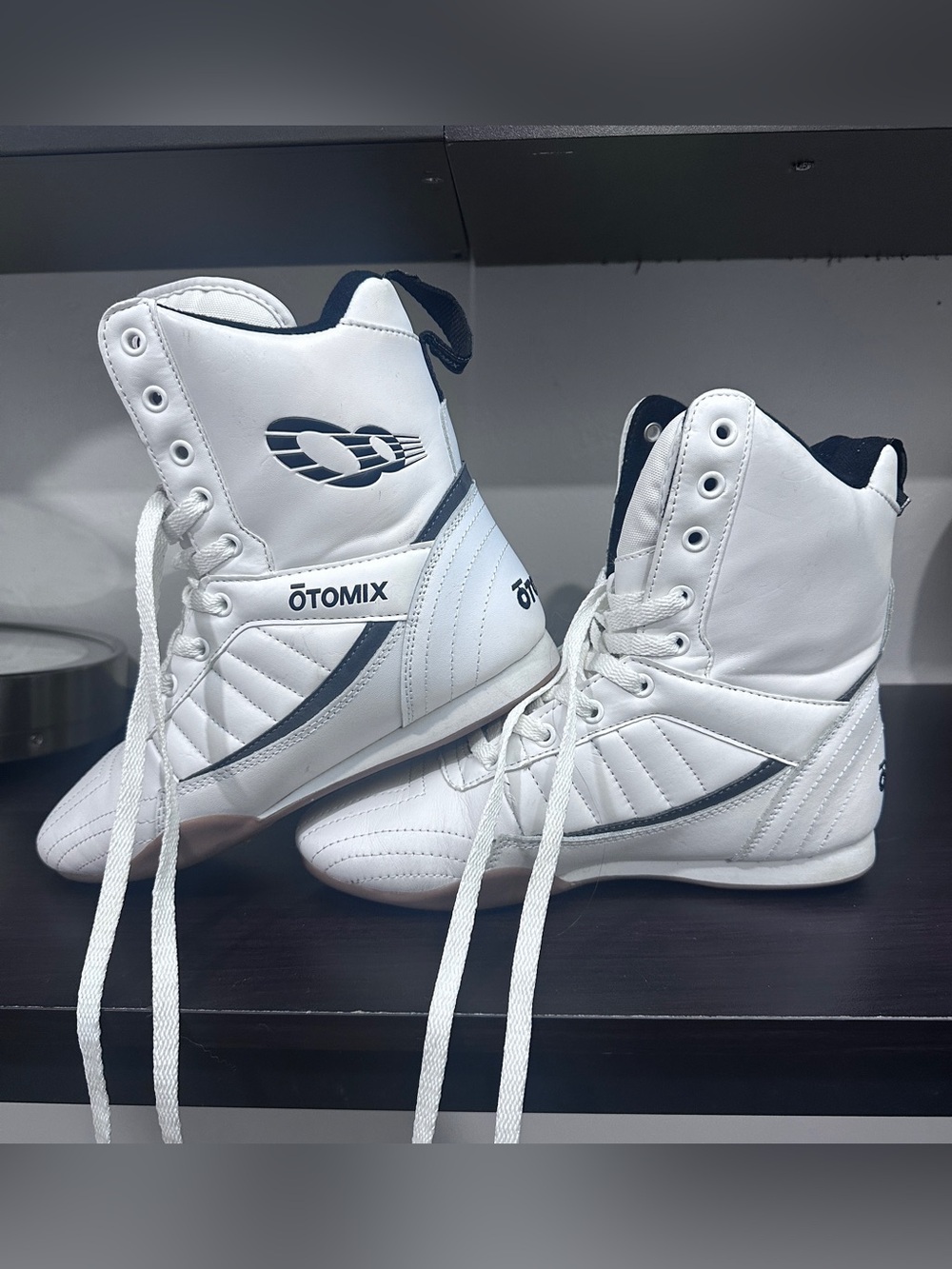 Otomix FX 3555 High Top Wrestling Shoes White Women’s Size 8